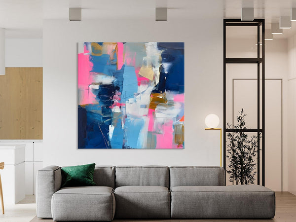 Canvas Art, Original Modern Wall Art, Modern Acrylic Artwork, Modern Canvas Paintings, Contemporary Large Abstract Painting for Dining Room-Grace Painting Crafts