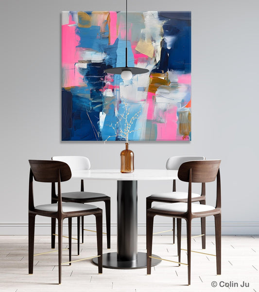 Canvas Art, Original Modern Wall Art, Modern Acrylic Artwork, Modern Canvas Paintings, Contemporary Large Abstract Painting for Dining Room-Grace Painting Crafts