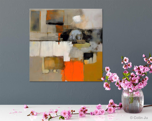 Contemporary Canvas Art, Modern Acrylic Artwork, Buy Art Paintings Online, Original Modern Paintings, Large Abstract Painting for Bedroom-Grace Painting Crafts