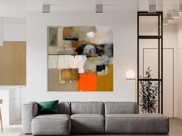 Contemporary Canvas Art, Modern Acrylic Artwork, Buy Art Paintings Online, Original Modern Paintings, Large Abstract Painting for Bedroom-Grace Painting Crafts
