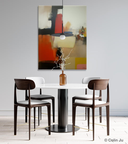 Large Contemporary Wall Art, Abstract Wall Paintings, Extra Large Paintings for Bedroom, Hand Painted Canvas Art, Original Modern Painting-Grace Painting Crafts