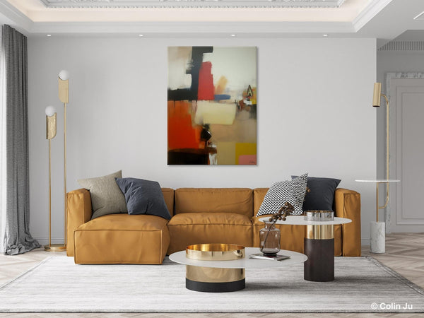 Large Contemporary Wall Art, Abstract Wall Paintings, Extra Large Paintings for Bedroom, Hand Painted Canvas Art, Original Modern Painting-Grace Painting Crafts