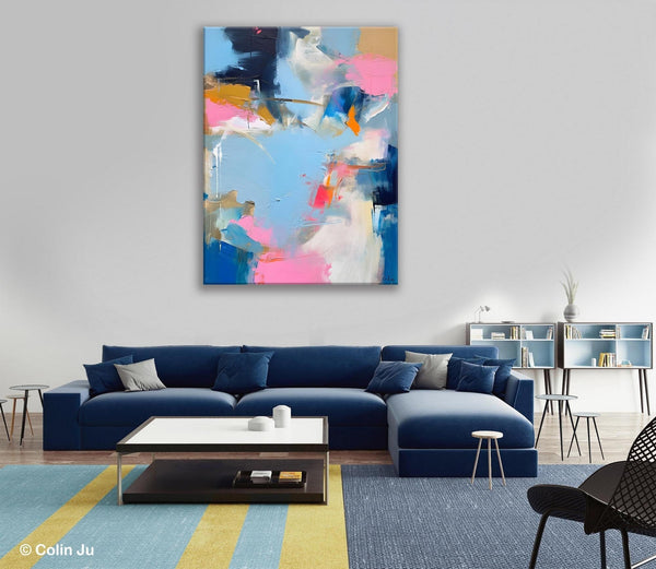 Large Modern Canvas Wall Paintings, Original Abstract Art, Large Wall Art Painting for Living Room, Contemporary Acrylic Painting on Canvas-Grace Painting Crafts