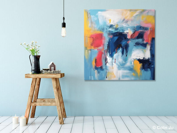 Abstract Paintings for Bedroom, Original Modern Paintings, Large Contemporary Canvas Art, Modern Acrylic Artwork, Buy Art Paintings Online-Grace Painting Crafts