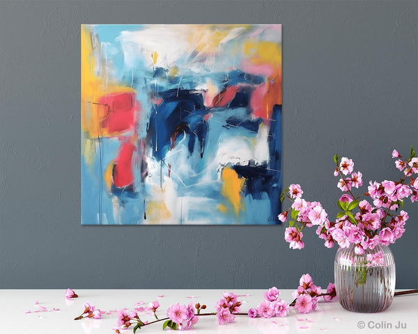 Abstract Paintings for Bedroom, Original Modern Paintings, Large Contemporary Canvas Art, Modern Acrylic Artwork, Buy Art Paintings Online-Grace Painting Crafts