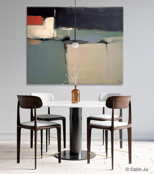Large Acrylic Painting for Living Room, Modern Abstract Painting, Hand Painted Canvas Art, Original Abstract Art, Acrylic Painting on Canvas-Grace Painting Crafts