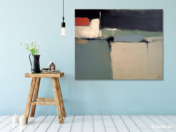 Large Acrylic Painting for Living Room, Modern Abstract Painting, Hand Painted Canvas Art, Original Abstract Art, Acrylic Painting on Canvas-Grace Painting Crafts