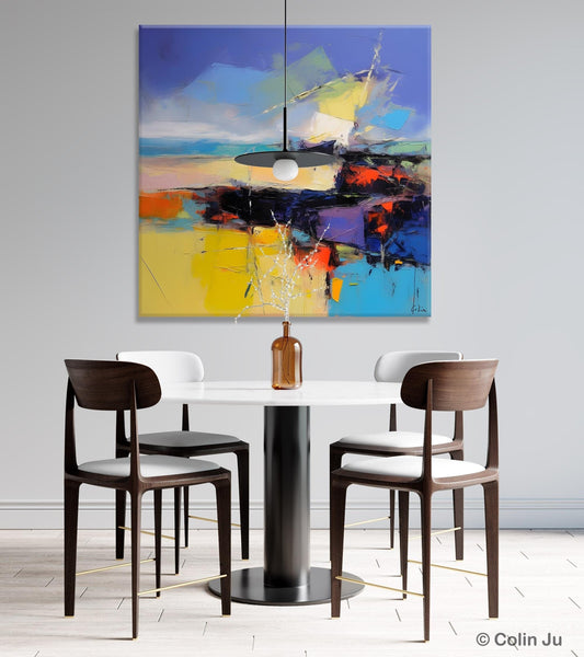 Modern Acrylic Artwork, Buy Art Paintings Online, Contemporary Canvas Art, Original Modern Paintings, Large Abstract Painting for Bedroom-Grace Painting Crafts