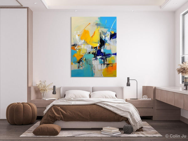 Original Canvas Wall Art, Oversized Contemporary Acrylic Paintings, Modern Abstract Paintings, Extra Large Canvas Painting for Living Room-Grace Painting Crafts