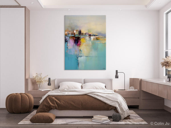 Oversized Contemporary Acrylic Paintings, Modern Abstract Paintings, Extra Large Canvas Painting for Living Room, Original Canvas Wall Art-Grace Painting Crafts