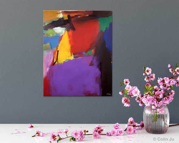 Abstract Painting on Canvas, Extra Large Abstract Painting for Living Room, Large Original Abstract Wall Art, Contemporary Acrylic Paintings-Grace Painting Crafts