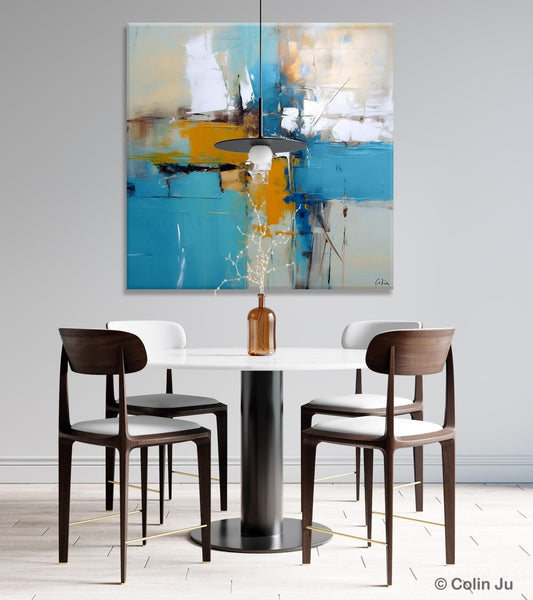 Large Abstract Painting for Bedroom, Original Modern Wall Art Paintings, Oversized Contemporary Canvas Paintings, Modern Acrylic Artwork-Grace Painting Crafts