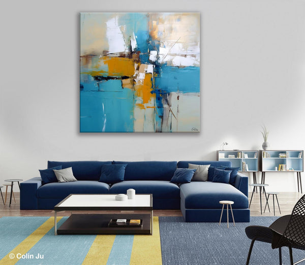 Large Abstract Painting for Bedroom, Original Modern Wall Art Paintings, Oversized Contemporary Canvas Paintings, Modern Acrylic Artwork-Grace Painting Crafts