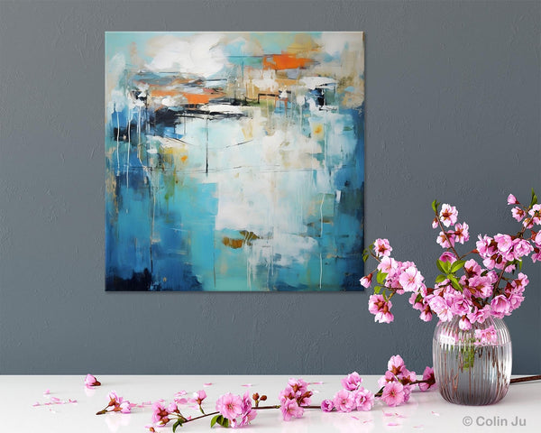 Large Abstract Painting for Bedroom, Original Modern Wall Art Paintings, Contemporary Canvas Art, Modern Acrylic Artwork, Buy Art Online-Grace Painting Crafts