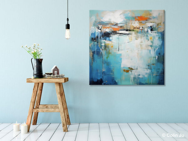 Large Abstract Painting for Bedroom, Original Modern Wall Art Paintings, Contemporary Canvas Art, Modern Acrylic Artwork, Buy Art Online-Grace Painting Crafts