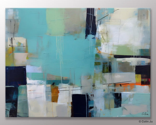 Modern Wall Art Ideas for Living Room, Extra Large Canvas Paintings, Original Abstract Painting, Impasto Art, Contemporary Acrylic Paintings-Grace Painting Crafts