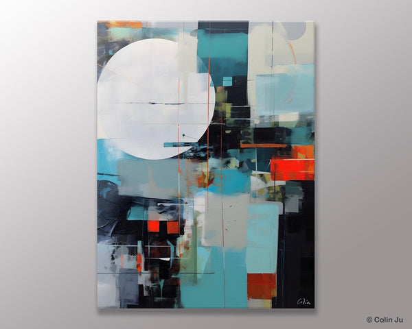 Large Contemporary Wall Art, Hand Painted Canvas Art, Modern Paintings, Extra Large Paintings for Living Room, Original Abstract Painting-Grace Painting Crafts