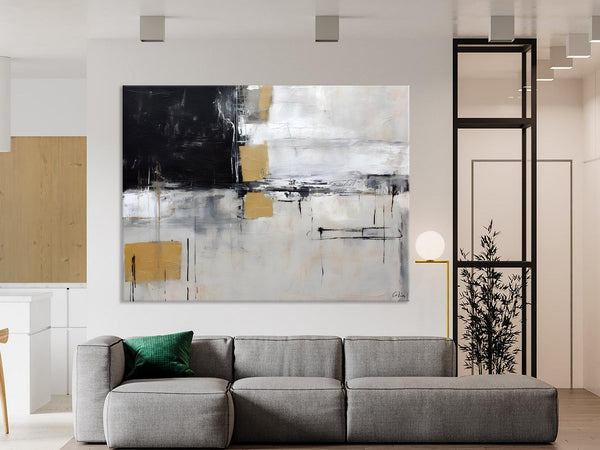 Original Abstract Art, Modern Wall Art Ideas for Bedroom, Extra Large Canvas Paintings, Impasto Art Painting, Contemporary Acrylic Paintings-Grace Painting Crafts