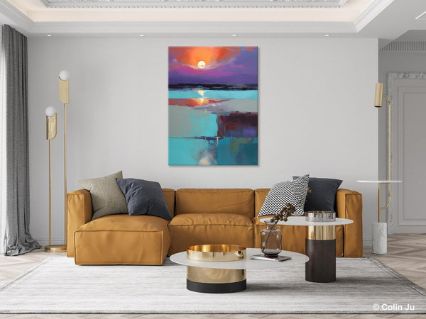 Extra Large Painting on Canvas, Oversized Contemporary Acrylic Painting, Extra Large Canvas Painting for Bedroom, Original Abstract Painting-Grace Painting Crafts