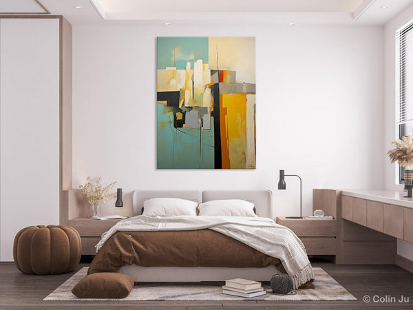 Abstract Paintings, Large Contemporary Wall Art, Extra Large Paintings for Living Room, Heavy Texture Canvas Art, Original Modern Painting-Grace Painting Crafts