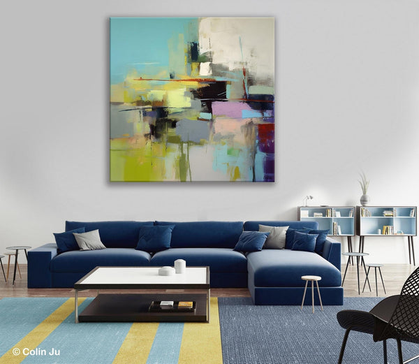 Original Modern Wall Art, Modern Canvas Paintings, Contemporary Canvas Art, Modern Acrylic Artwork, Large Abstract Painting for Bedroom-Grace Painting Crafts