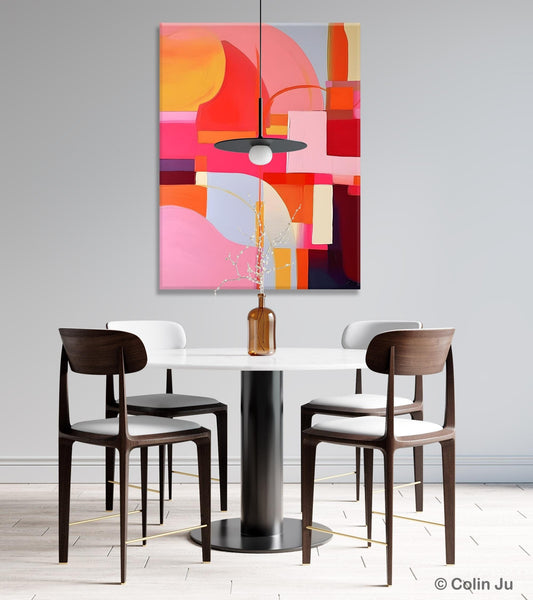 Contemporary Acrylic Painting on Canvas, Modern Wall Art Paintings, Canvas Paintings for Bedroom, Large Original Art, Buy Wall Art Online-Grace Painting Crafts