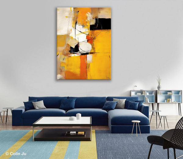 Large Paintings for Living Room, Large Original Art, Buy Wall Art Online, Contemporary Acrylic Painting on Canvas, Modern Wall Art Paintings-Grace Painting Crafts