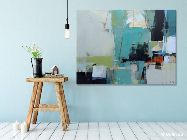 Oversized Canvas Paintings, Original Abstract Art, Large Wall Art Ideas for Living Room, Hand Painted Canvas Art, Contemporary Acrylic Art-Grace Painting Crafts