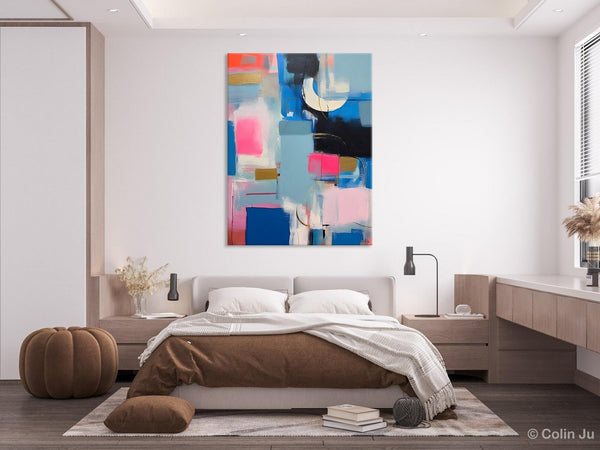 Large Painting Ideas for Living Room, Large Original Canvas Art, Contemporary Acrylic Painting on Canvas, Modern Abstract Wall Art Paintings-Grace Painting Crafts