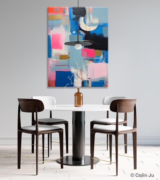 Large Painting Ideas for Living Room, Large Original Canvas Art, Contemporary Acrylic Painting on Canvas, Modern Abstract Wall Art Paintings-Grace Painting Crafts