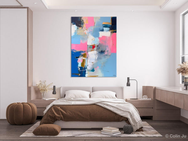 Large Art Painting for Living Room, Original Canvas Art, Contemporary Acrylic Painting on Canvas, Oversized Modern Abstract Wall Paintings-Grace Painting Crafts