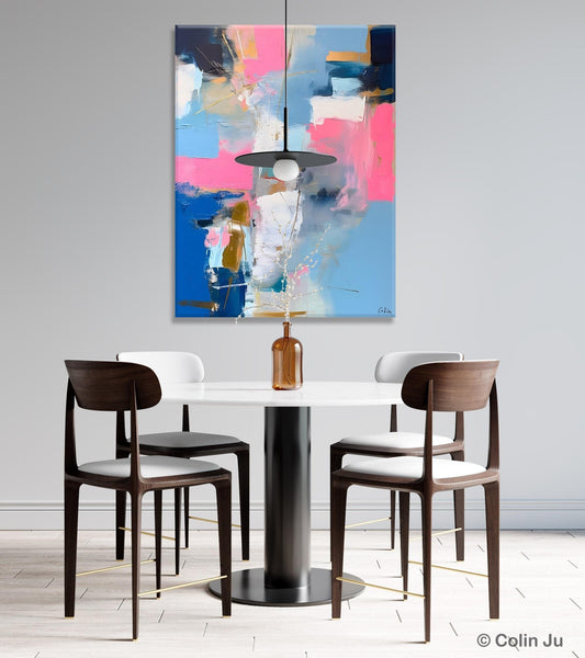 Large Art Painting for Living Room, Original Canvas Art, Contemporary Acrylic Painting on Canvas, Oversized Modern Abstract Wall Paintings-Grace Painting Crafts