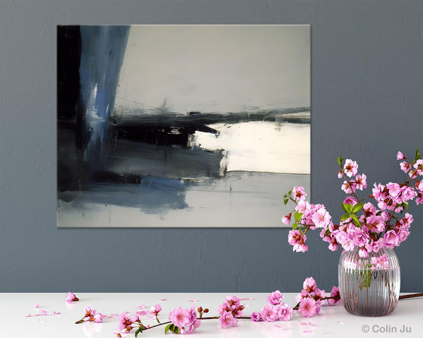Extra Large Abstract Painting for Bedroom, Large Original Abstract Wall Art, Contemporary Acrylic Paintings, Abstract Paintings on Canvas-Grace Painting Crafts