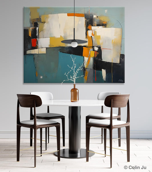 Hand Painted Canvas Art, Large Wall Art Ideas for Living Room, Oversized Canvas Paintings, Original Abstract Art, Contemporary Acrylic Art-Grace Painting Crafts