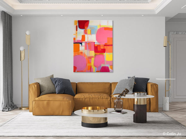 Large Contemporary Wall Art, Extra Large Paintings for Bedroom, Abstract Wall Paintings, Heavy Texture Canvas Art, Original Modern Painting-Grace Painting Crafts
