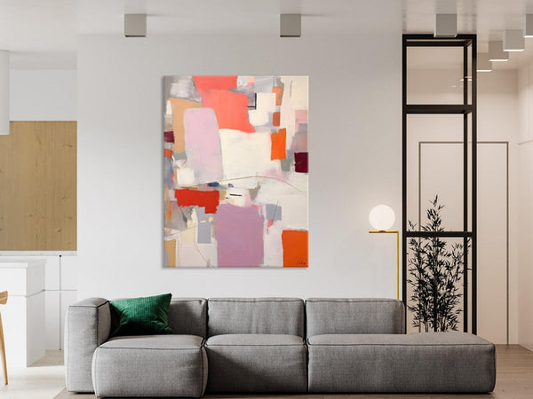 Contemporary Acrylic Painting on Canvas, Large Wall Art Painting for Bedroom, Original Canvas Art, Oversized Modern Abstract Wall Paintings-Grace Painting Crafts