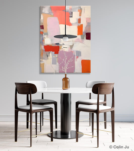 Contemporary Acrylic Painting on Canvas, Large Wall Art Painting for Bedroom, Original Canvas Art, Oversized Modern Abstract Wall Paintings-Grace Painting Crafts