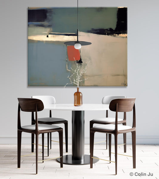 Huge Abstract Painting for Bedroom, Large Original Abstract Wall Art, Oversized Contemporary Acrylic Paintings, Abstract Paintings on Canvas-Grace Painting Crafts