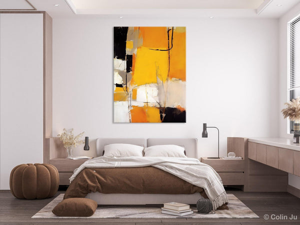 Extra Large Paintings for Bedroom, Abstract Wall Paintings, Large Contemporary Wall Art, Hand Painted Canvas Art, Original Modern Painting-Grace Painting Crafts