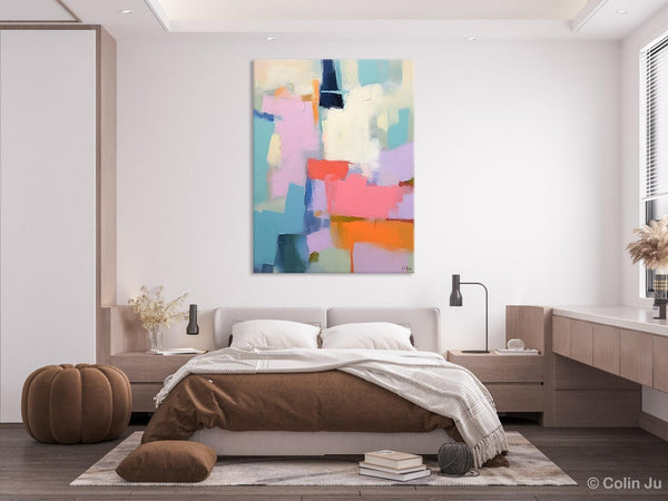 Contemporary Paintings on Canvas, Large Wall Art Painting for Dining Room, Original Abstract Wall Art, Oversized Abstract Wall Art Paintings-Grace Painting Crafts