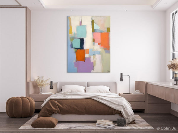 Contemporary Paintings on Canvas, Large Wall Art Painting for Dining Room, Original Abstract Wall Art Painting, Abstract Paintings on Canvas-Grace Painting Crafts