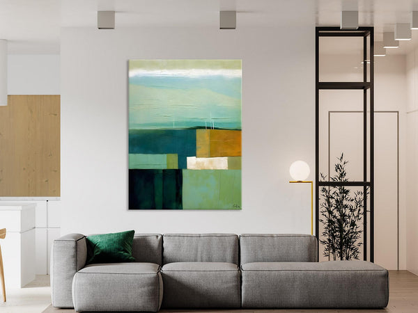 Large Wall Art Painting for Bedroom, Original Canvas Artwork, Contemporary Acrylic Painting on Canvas, Oversized Abstract Wall Art Paintings-Grace Painting Crafts