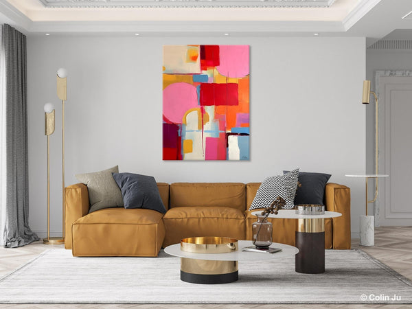 Large Wall Art Painting for Living Room, Large Modern Canvas Wall Paintings, Original Abstract Art, Contemporary Acrylic Painting on Canvas-Grace Painting Crafts