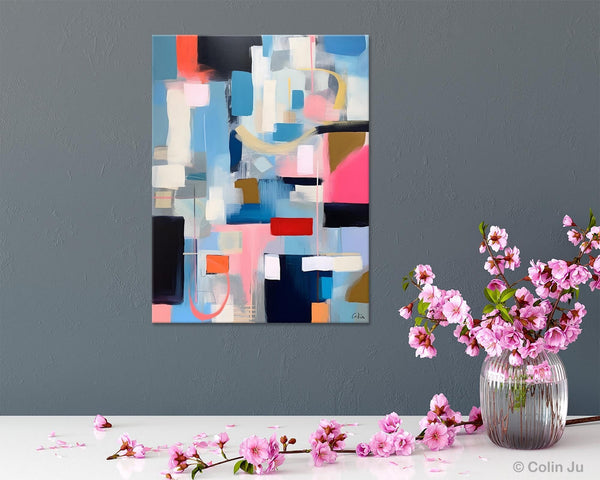 Original Modern Artwork, Contemporary Acrylic Painting on Canvas, Large Wall Art Painting for Bedroom, Oversized Abstract Wall Art Paintings-Grace Painting Crafts