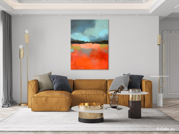 Original Canvas Artwork, Contemporary Acrylic Painting on Canvas, Large Wall Art Painting for Bedroom, Oversized Abstract Wall Art Paintings-Grace Painting Crafts