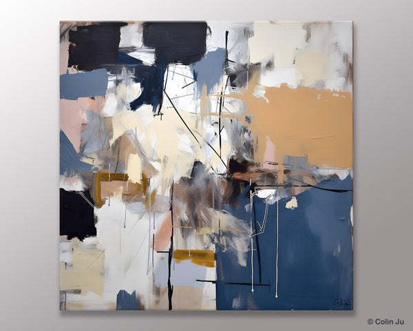 Extra Large Canvas Paintings for Living Room, Original Modern Abstract Artwork, Modern Canvas Art Paintings, Abstract Wall Art for Sale-Grace Painting Crafts