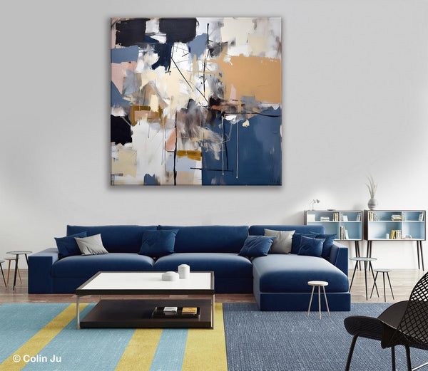 Extra Large Canvas Paintings for Living Room, Original Modern Abstract Artwork, Modern Canvas Art Paintings, Abstract Wall Art for Sale-Grace Painting Crafts