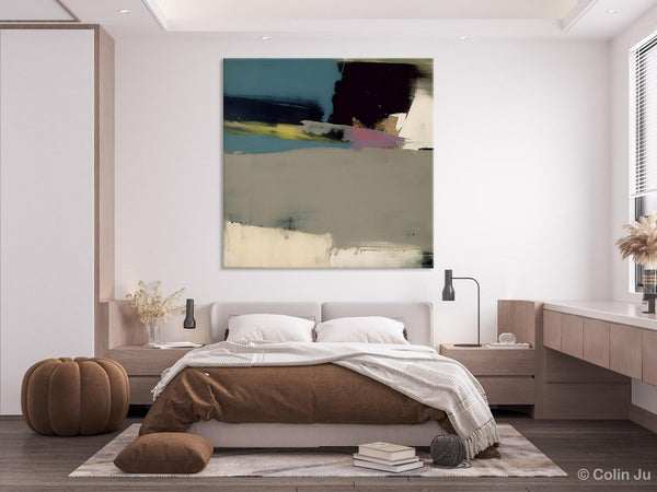 Abstract Wall Art for Bedroom, Original Modern Acrylic Artwork, Modern Canvas Art Paintings, Extra Large Abstract Paintings for Dining Room-Grace Painting Crafts