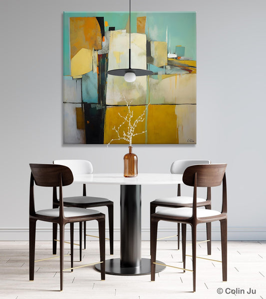 Modern Canvas Paintings, Contemporary Canvas Art, Original Modern Wall Art, Modern Acrylic Artwork, Large Abstract Painting for Bedroom-Grace Painting Crafts