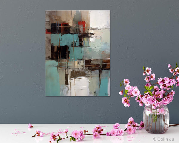 Original Canvas Art, Contemporary Acrylic Painting on Canvas, Large Wall Art Painting for Bedroom, Oversized Modern Abstract Wall Paintings-Grace Painting Crafts
